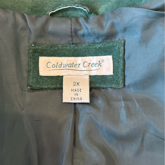 Beautiful green leather jacket - Picture 6 of 8